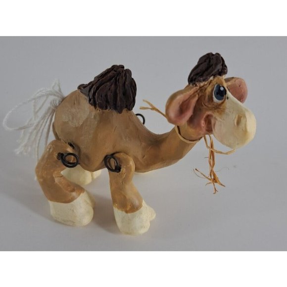 Encore Kathleen Kelly Camel Noahs Ark Jointed Sitting 2003 Farmhouse Zoo - Picture 1 of 3